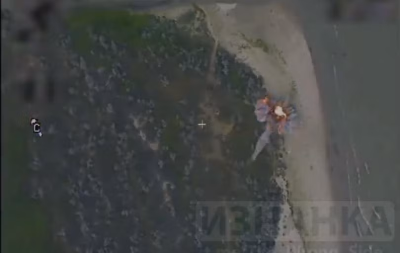 Quân đội Nga phá hủy pháo tự hành CAESAR 155 mm của Ukraine. Ảnh video Iznanka.