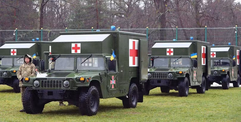 Xe quân y dã chiến cơ động quân đội Ukraine. Ảnh mil.in.ua Xe quân y dã chiến cơ động quân đội Ukraine. Ảnh mil.in.ua