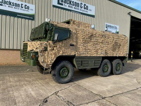 Xe tuần tra bọc thép Pinzgauer-Vector của Anh, chuyển giao cho Ukraine. Ảnh mil.in.ua