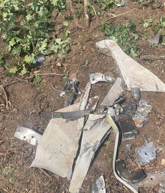 Tên lửa chống radar AGM-88 HARM của Mỹ xuất hiện bất ngờ ở Ukraine. Ảnh kênh Telegram new_militarycolumnist.