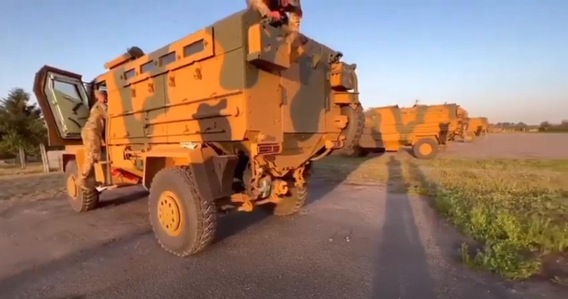 Kirpi APC do Thổ Nhĩ Kỳ sản xuất viện trợ cho Ukraine, tháng 8/2022. Ảnh Military Ukraine