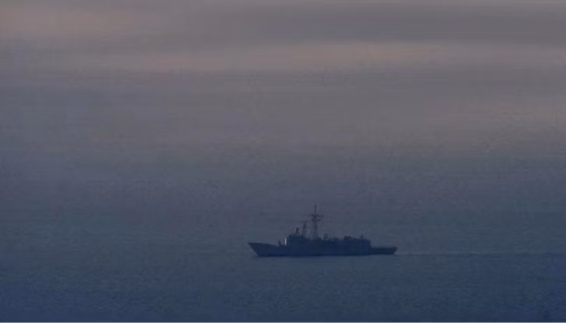 Một tàu quân sự Đài Loan tuần tra gần bờ biển phía đông quận Yilan ngày 7/8/2022. / Nguồn: SAM YEH / AFP / Getty Một tàu quân sự Đài Loan tuần tra gần bờ biển phía đông quận Yilan ngày 7/8/2022. / Nguồn: SAM YEH / AFP / Getty