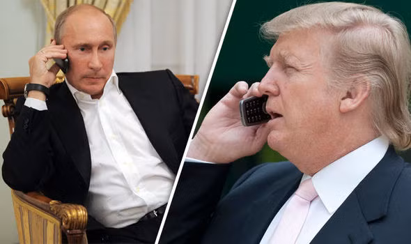 Tổng thống Mỹ D. Trump điện đàm với Tổng thống Nga V. Putin