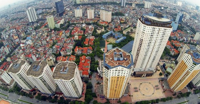 Hiện nay khu đô thị Trung Hòa - Nhân Chính không có một trường học công lập nào. - Ảnh Zing.vn