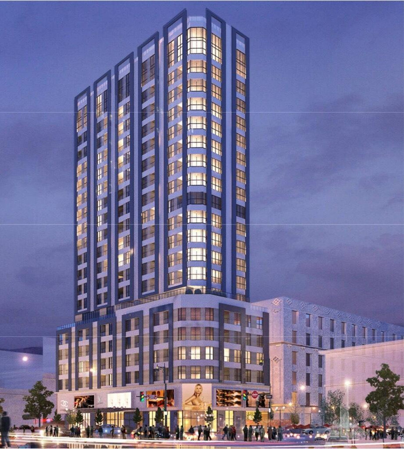 Phối cảnh dự án địa ốc tại số 23 Lý Tự Trọng, phường Bến Nghé, Quận 1, Tp. HCM