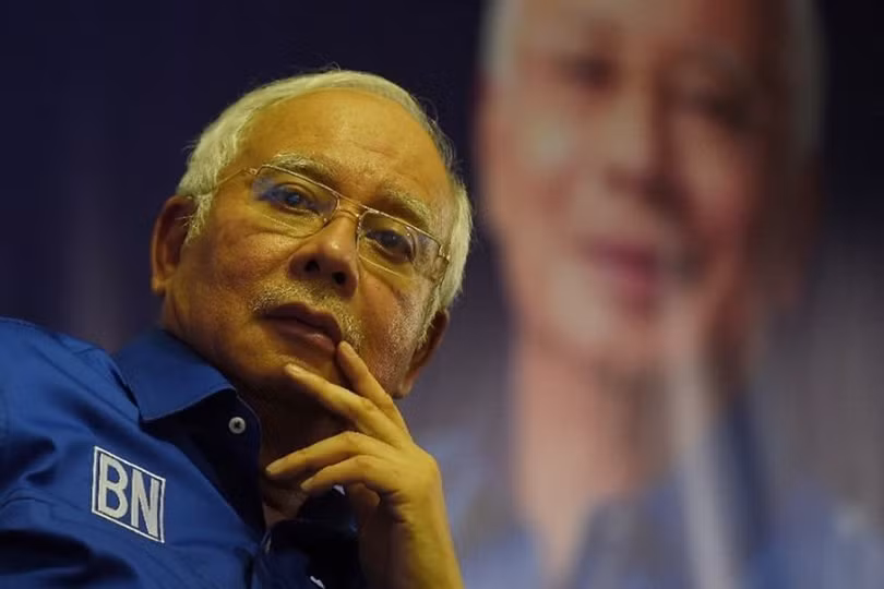 Cựu Thủ tướng Malaysia Najib Razak đã bị bắt vì tội tham những hồi đầu tháng 7. Ảnh: CNN