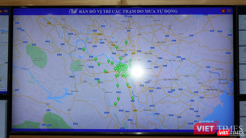 Bản đồ ngập lụt liên tục được cập nhật dựa trên hệ thống camera giám sát, cán bộ hiện trường và thông tin phản hồi của người dân.