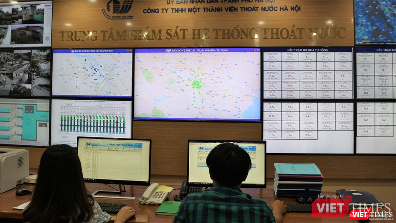Thông thường, trung tâm giám sát hệ thống thoát nước chỉ cần 1-2 nhân viên để vận hành hiệu quả.