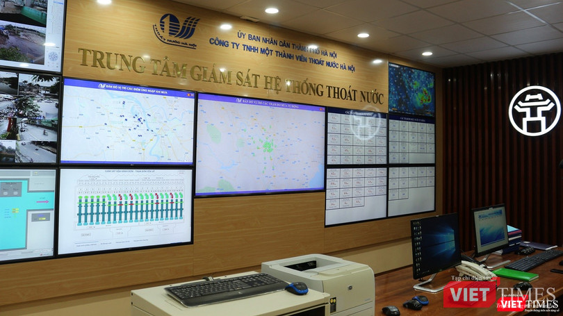 Trên cả nước, mới chỉ có Hà Nội và TP. Hồ Chí Minh là đã triển khai hệ thống giám sát điểm ngập lụt.