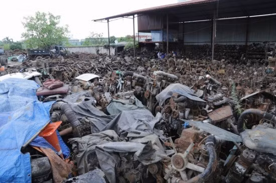 “Nghĩa địa xe ô tô” của những tỷ phú ở Bắc Giang ảnh 7