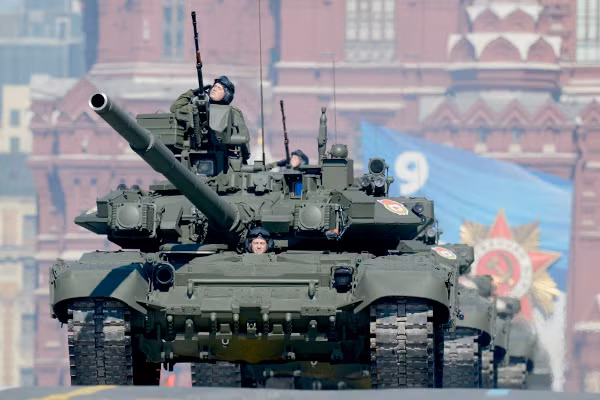 T-90 thử nghiệm thực tế chiến đấu trong sa mạc ảnh 6