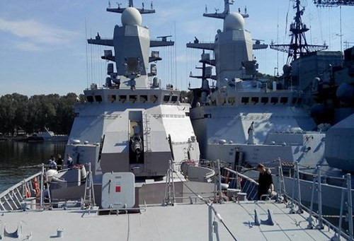 Chùm ảnh mãn nhãn về tàu hộ tống hiện đại nhất của Nga ảnh 2