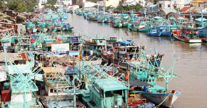 Ngư dân Kiên Giang rất lo ngại bị cướp tấn công khi đánh bắt ngoài khơi xa. Ảnh: Cửu Long