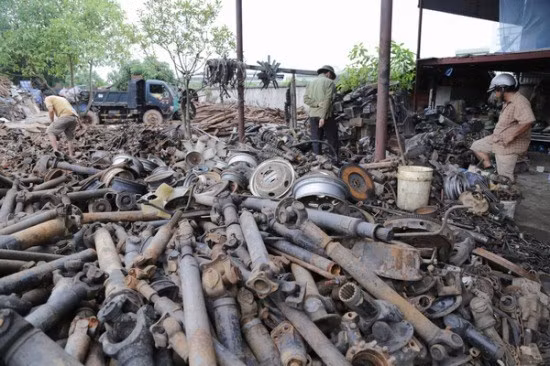 “Nghĩa địa xe ô tô” của những tỷ phú ở Bắc Giang ảnh 6