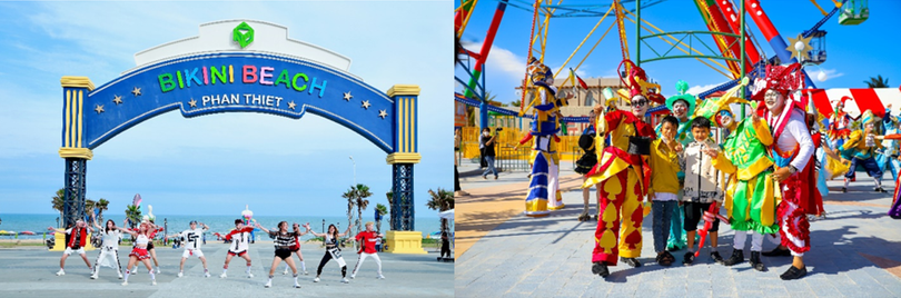 Một số hình ảnh náo nhiệt trong các kì lễ hội từng được tổ chức tại NovaWorld Phan Thiet.