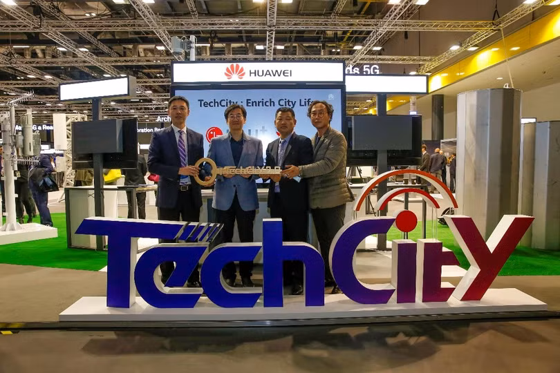 Lễ công bố TechCity. Ảnh: Kim Long