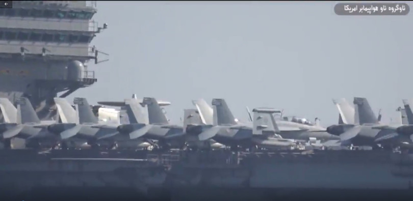 Tàu sân bay Mỹ USS John C. Stennis bắt đầu tiến vào Vịnh Ba Tư. 