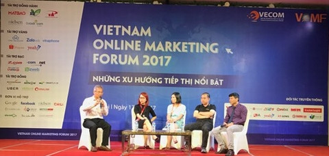 Tại Diễn đàn tiếp thị trực tuyến 2017