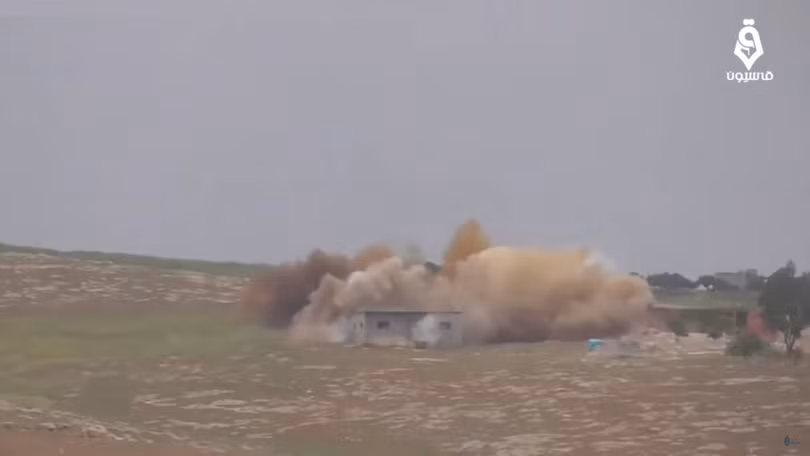 Không quân Nga không kích lực lượng Hồi giáo cực đoan ở Idlib, Hama, Lattakia, Aleppo. Ảnh video STEP NEWS