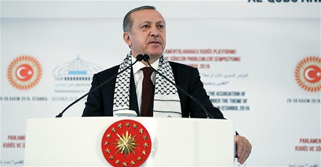 Tổng thống Erdogan phát biểu trong Hội nghị
