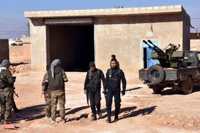 Lực lượng Toàn dân Kháng chiến Syria SRN trên chiến trường Đông Aleppo.