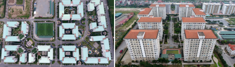 Khu đô thị Đặng Xá (huyện Gia Lâm) là dự án nhà ở xã hội đầu tiên tại Hà Nội. Ảnh: Tiến Tuấn. Khu đô thị Đặng Xá (huyện Gia Lâm) là dự án nhà ở xã hội đầu tiên tại Hà Nội. Ảnh: Tiến Tuấn.