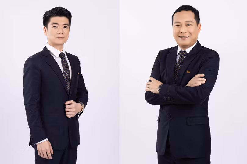 Ông Đỗ Quang Vinh (bên trái) và ông Đỗ Đức Hải được bầu làm Phó Chủ tịch HĐQT SHB Ông Đỗ Quang Vinh (bên trái) và ông Đỗ Đức Hải được bầu làm Phó Chủ tịch HĐQT SHB