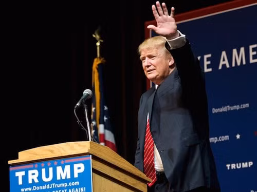 Ông Donald Trump là ứng viên chạy đua Tổng thống Mỹ đến từ Đảng Cộng hoà 