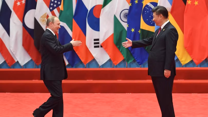 Quan hệ Nga-Trung hiện nay tương đối nồng ấm