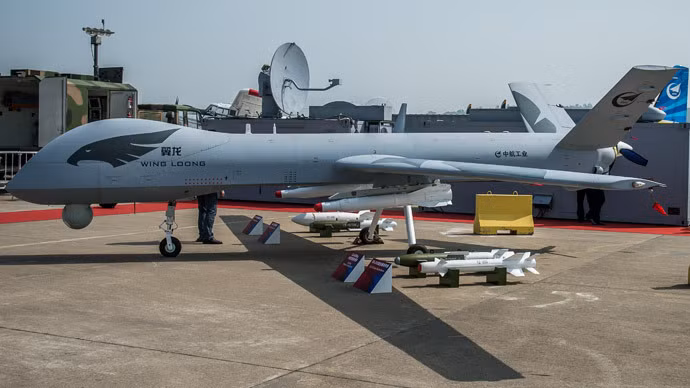 Máy bay không người lái tàng hình Wing Long của Trung Quốc