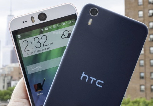 HTC Desire Eye (5 triệu đồng): là mẫu smartphone chuyên selfie đầu tiên của HTC đi kèm camera trước độ phân giải 13 