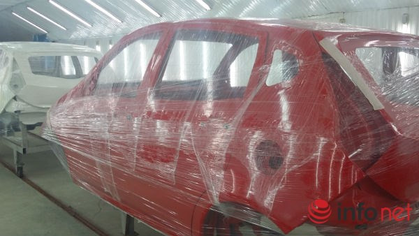 Xe ô tô 4 chỗ thương hiệu VG của Vinaxuki có tỷ lệ nội địa hóa lên tới 50%. Phần khung xe hoàn toàn do Vinaxuki thiết kế, lắp ráp