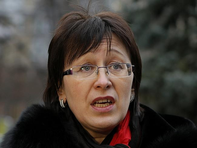 bà Inna Duritskaya, mẹ của người mẫu Anna Duritskaya