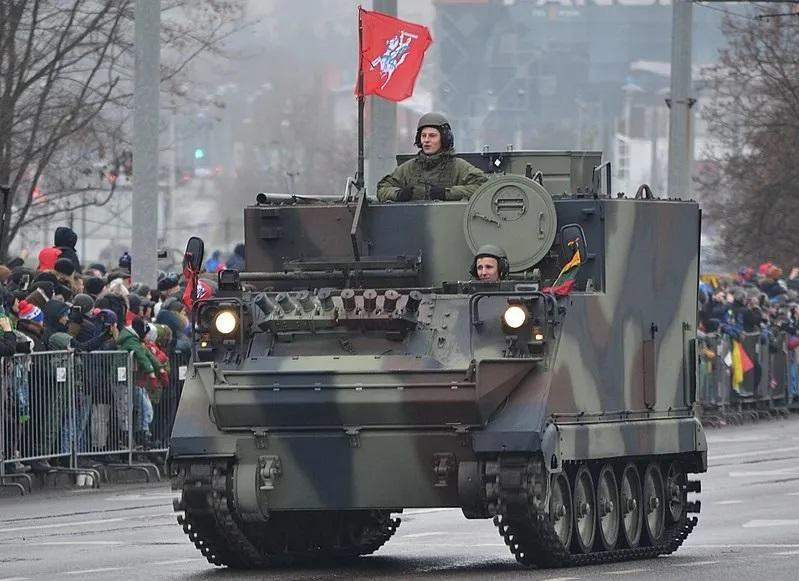 Xe thiết giáp chỉ huy đa năng M577 Litva. Ảnh Military Leak. Xe thiết giáp chỉ huy đa năng M577 Litva. Ảnh Military Leak.