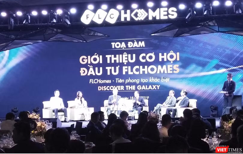 Buổi lễ ra mắt, giới thiệu cơ hội đầu tư cổ phiếu FHH (Ảnh: P.D)