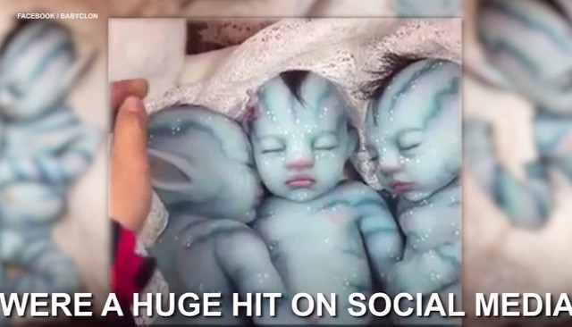  Những em bé avatar theo ý tưởng của bộ phim cùng tên 