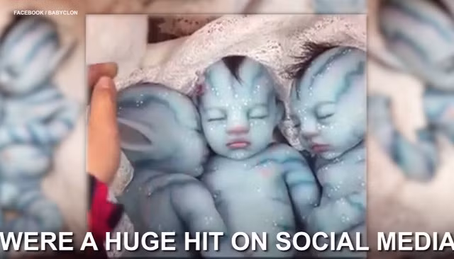  Những em bé avatar theo ý tưởng của bộ phim cùng tên 