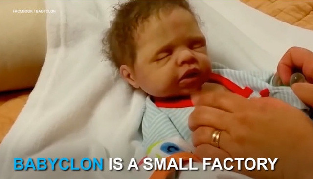 Lạ lẫm hình ảnh robot giống y em bé sơ sinh ảnh 1