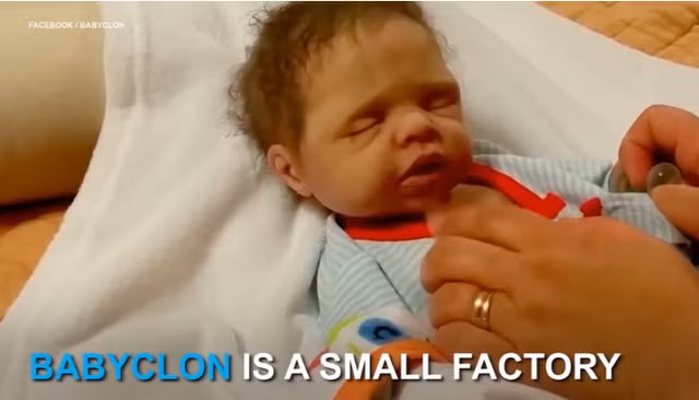 Lạ lẫm hình ảnh robot giống y em bé sơ sinh ảnh 1