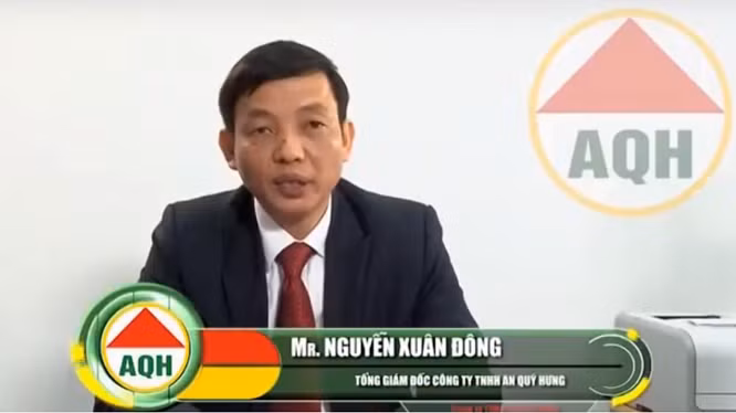 Ông Nguyễn Xuân Đông không còn là CEO của An Quý Hưng (Ảnh: An Quý Hưng)