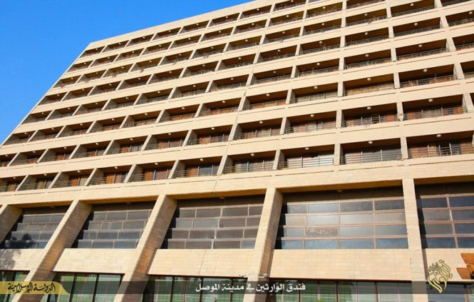 Đây là khách sạn quốc tế Ninawa tại Mosul được IS tân trang lại sau khi kiểm soát khu vực này - Ảnh:Daily Mail