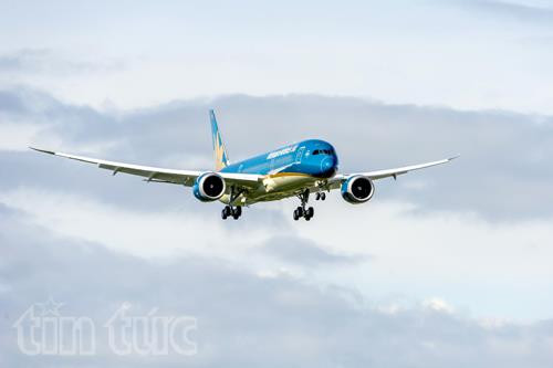Boeing 787-9 Dreamliner của Vietnam Airlines bay thử lần đầu tiên ảnh 2