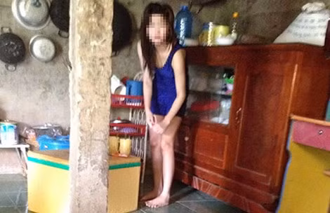 Q. đã về với gia đình ở huyện Trần Văn Thời, Cà Mau. Ảnh: TV