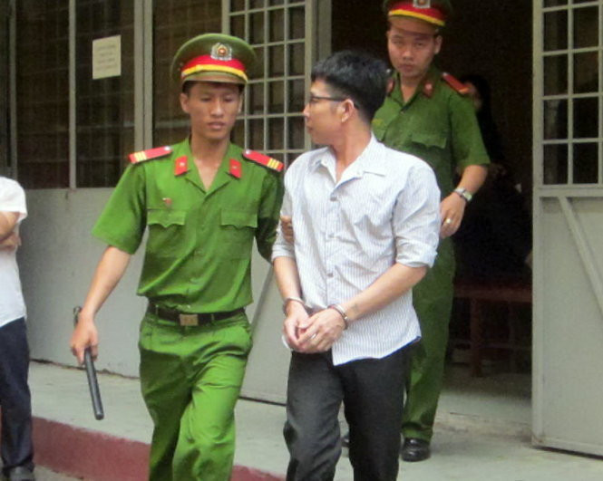 Bị cáo Nguyễn Phú Hòa nhận án 8 năm tù - Ảnh: Thục Vy