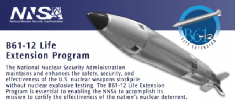 Bom hạt nhân chiến thuật B61. Ảnh South Front