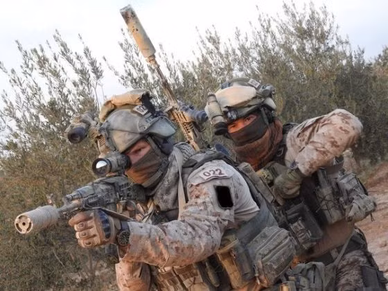 Lực lượng đặc nhiệm Nga ở Syria, ảnh ANNA News