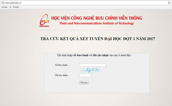 CNTT, An toàn thông tin dẫn đầu về điểm trúng tuyển đại học 2017 vào PTIT ảnh 2 Điểm trúng tuyển đại học chính quy năm 2017 vào Học viện Công nghệ BCVT