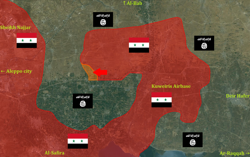 Lực lượng đặc biệt tinh nhuệ Tigers đánh chiếm làng Tayyibah Đông Aleppo