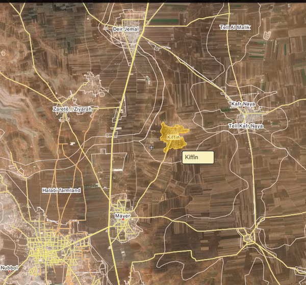 Lữ đoàn 154 và Hezbollah giành được làng Kiffeen, Bắc Aleppo
