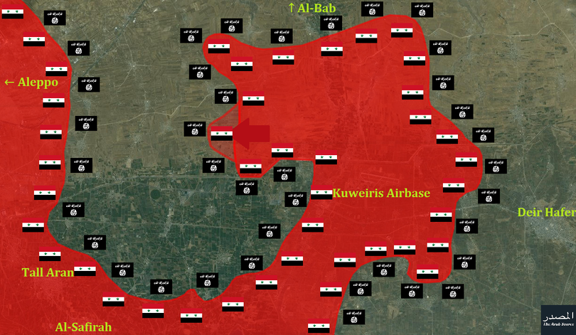 Lực lượng đặc biệt tinh nhuệ Tigers đánh chiếm lại làng Jubb al-Kalb Đông Aleppo